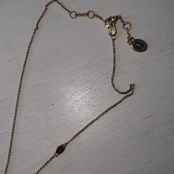 Juicy couture necklace with engagement ring charm - Picture 3 of 5